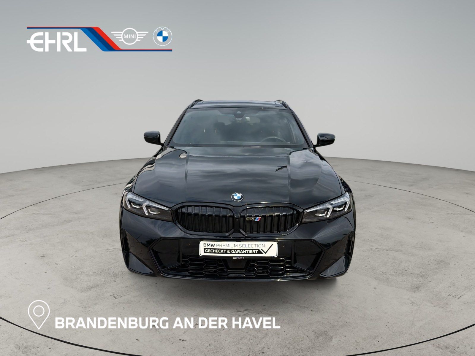 BMW 330 2026 г. Чёрный, пробег 5014 км