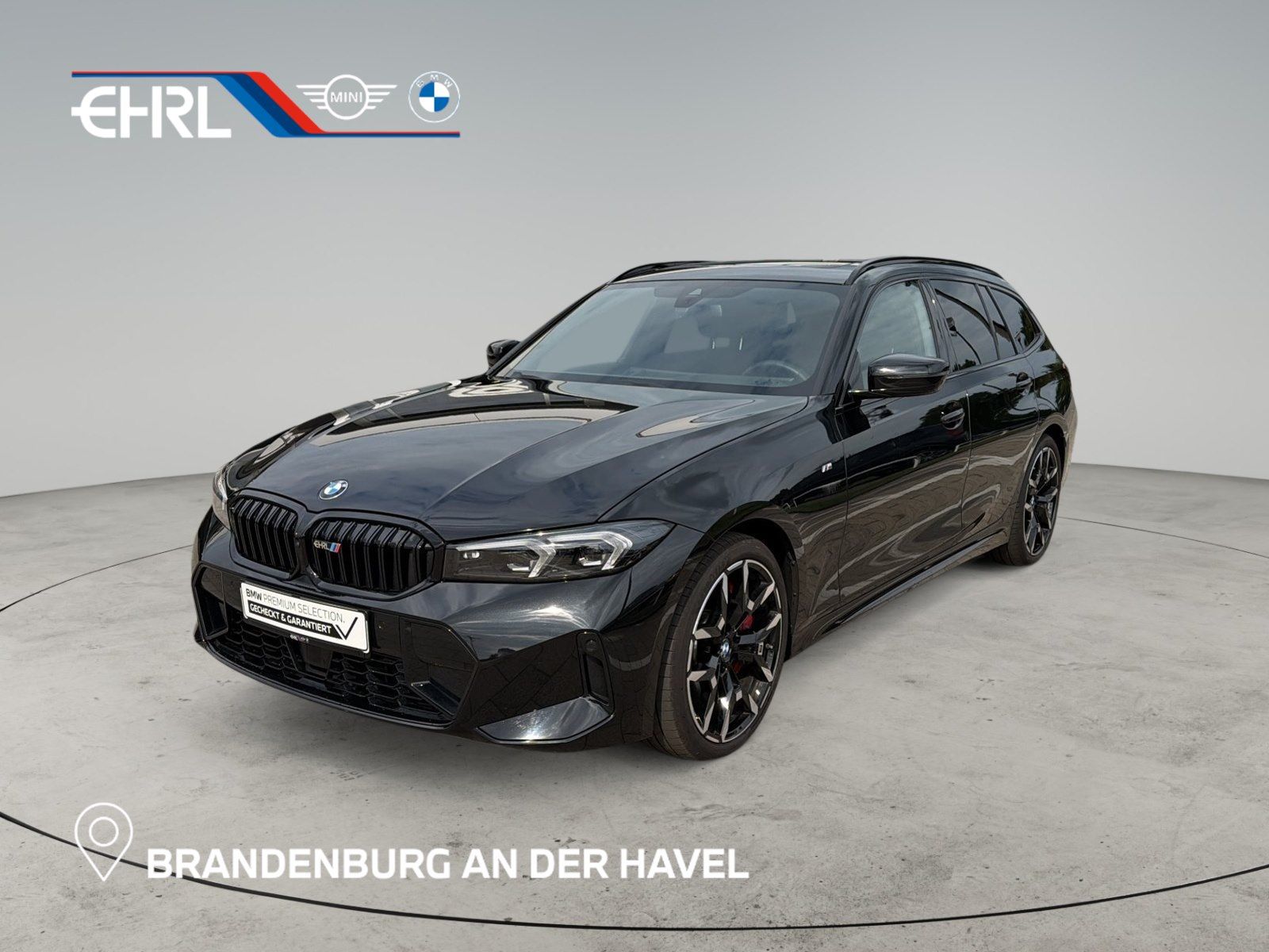 BMW 330 2026 г. Чёрный, пробег 5014 км