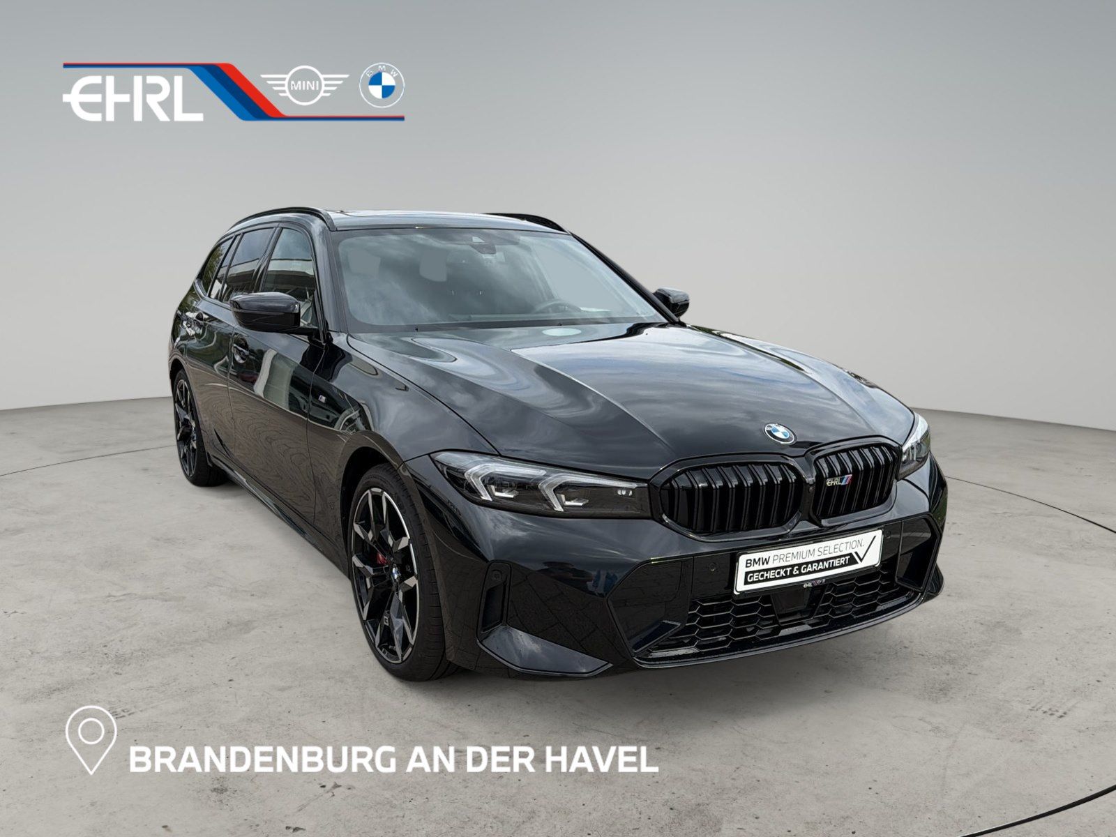 BMW 330 2026 г. Чёрный, пробег 5014 км