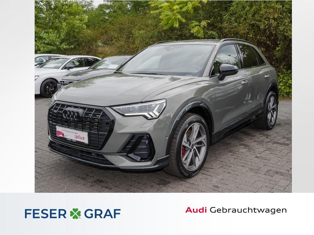 Audi Q3 2023 г. Серый, пробег 25278 км