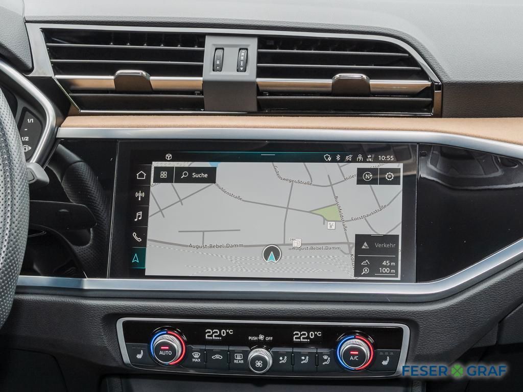 Audi Q3 2023 г. Серый, пробег 25278 км