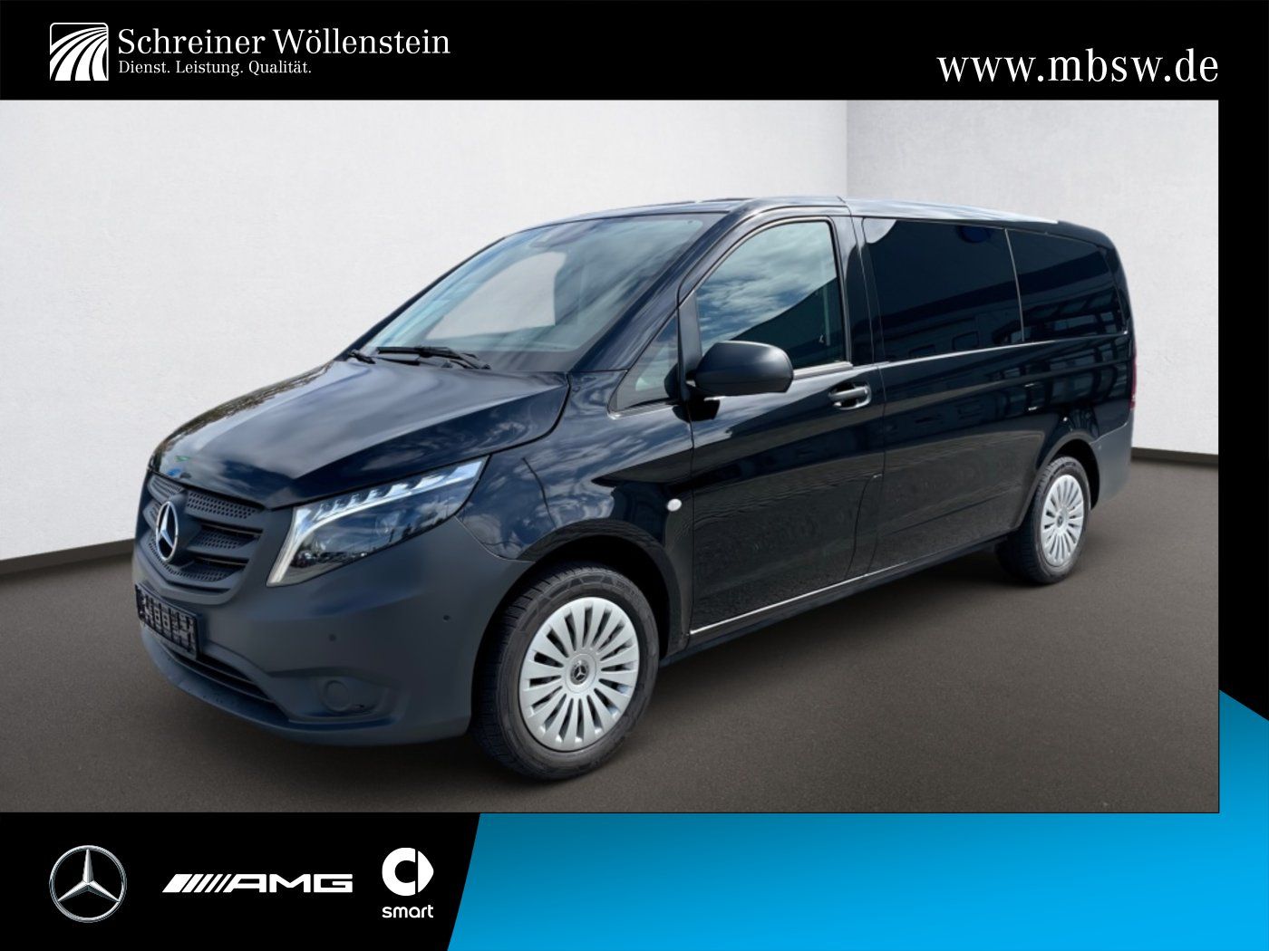 Mercedes-Benz Vito 2024 г. Чёрный, пробег 55990 км
