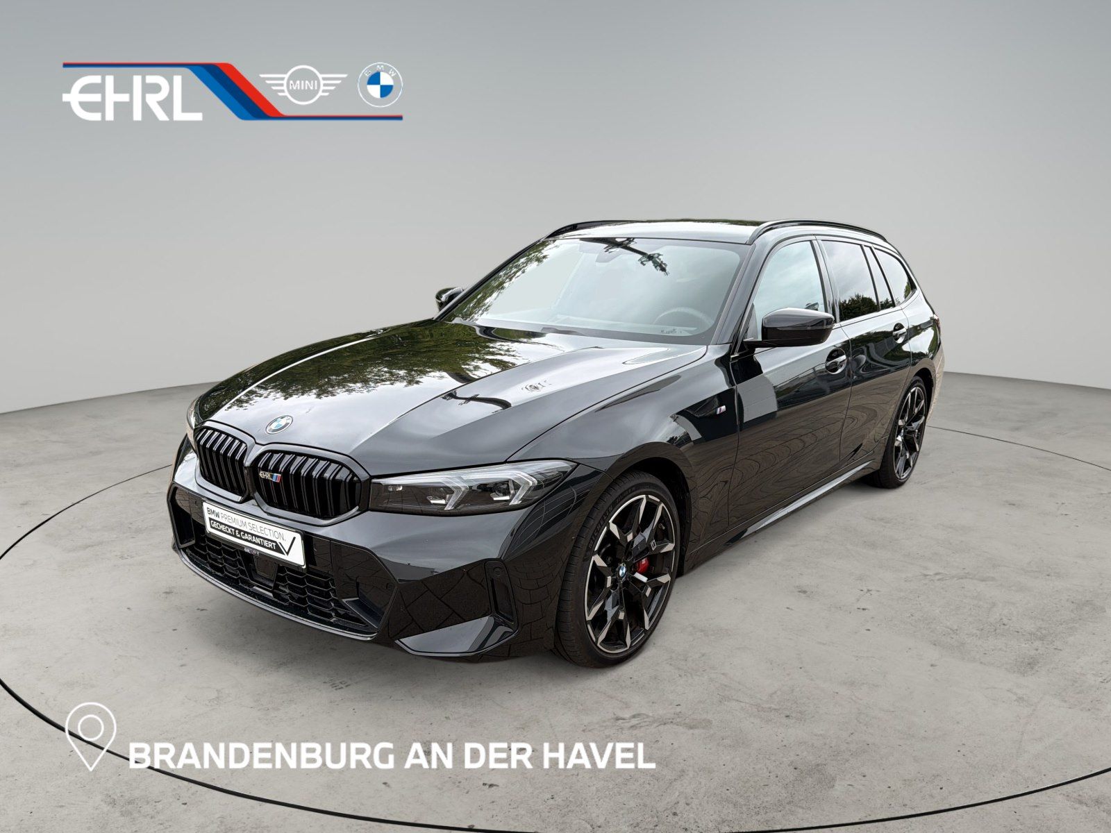 BMW 330 2026 г. Чёрный, пробег 7028 км
