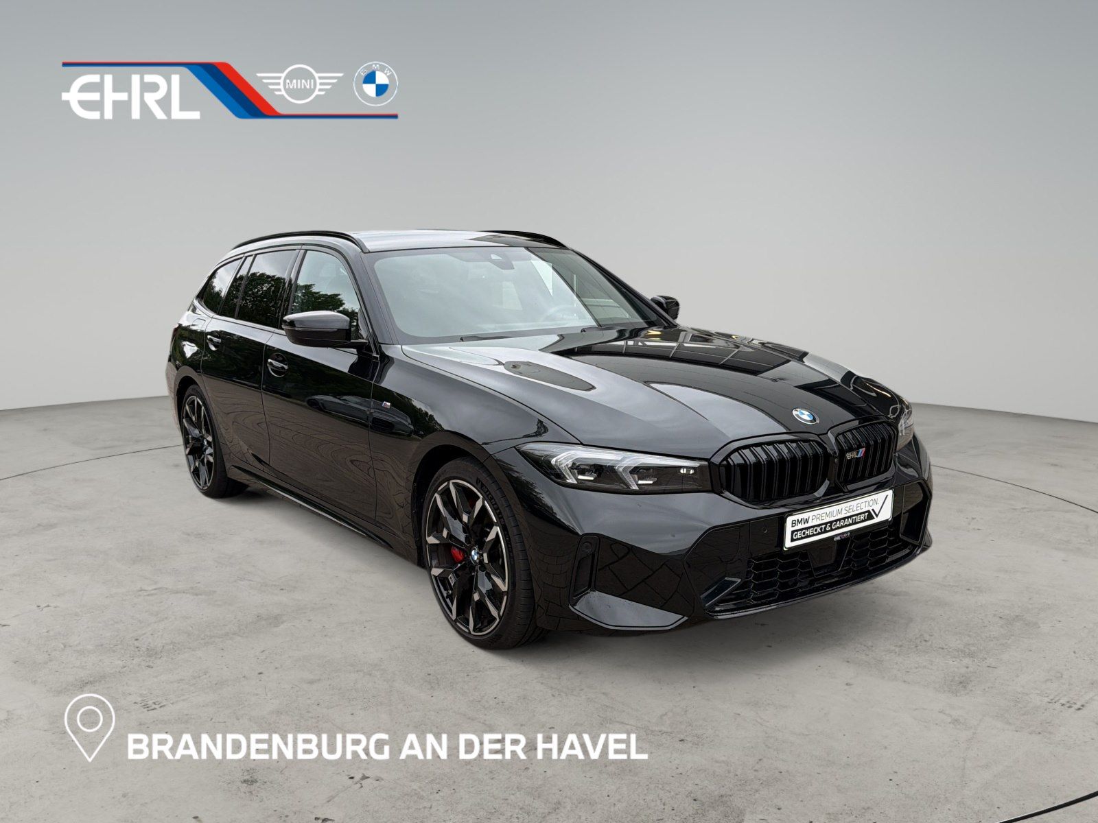 BMW 330 2026 г. Чёрный, пробег 7028 км