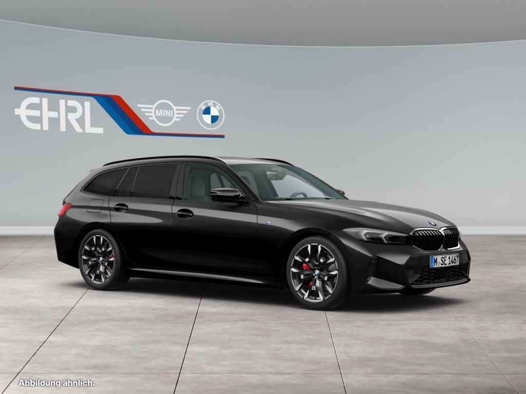 BMW 330 2026 г. Чёрный, пробег 7028 км