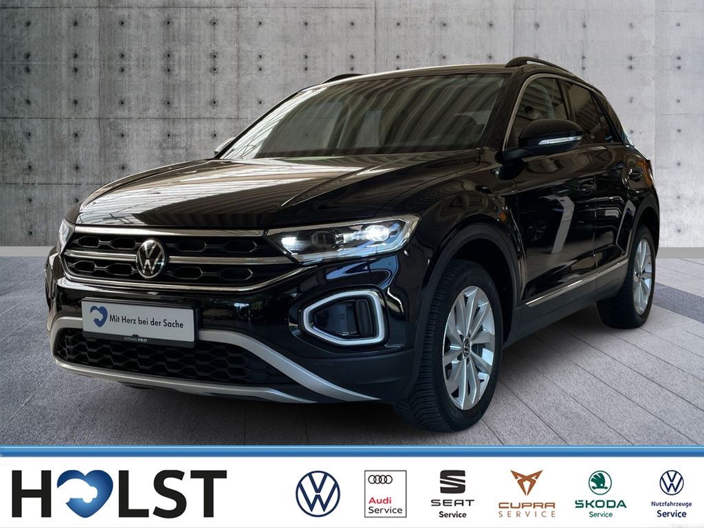 Volkswagen T-Roc 2022 г. Чёрный, пробег 49465 км