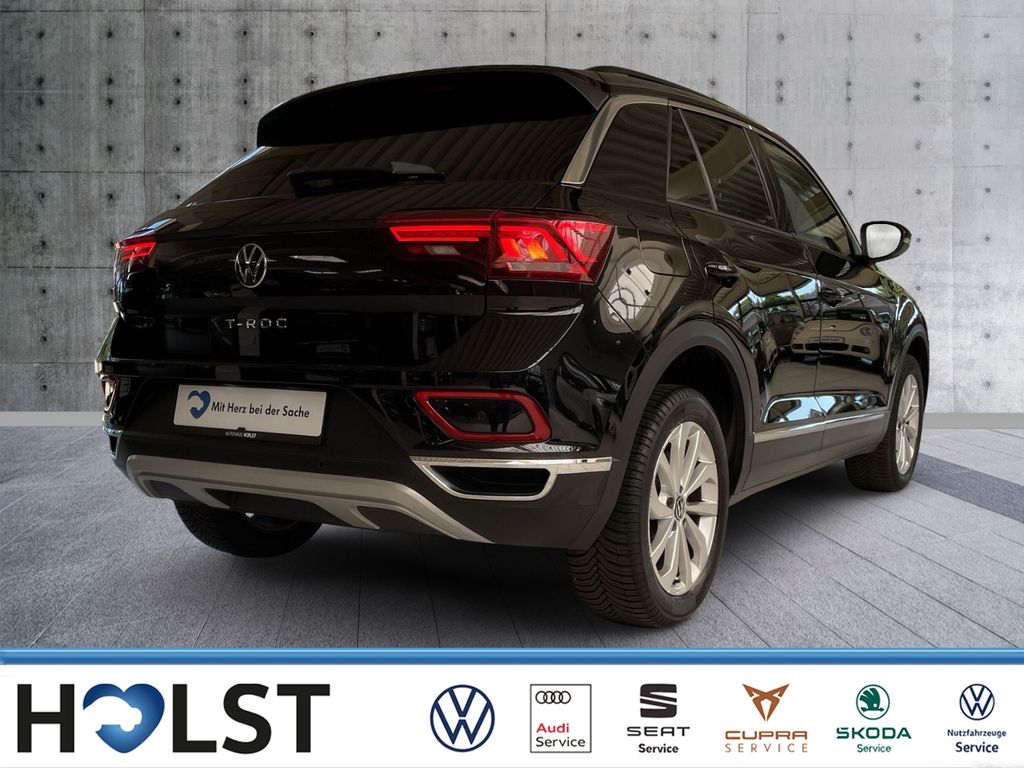 Volkswagen T-Roc 2022 г. Чёрный, пробег 49465 км