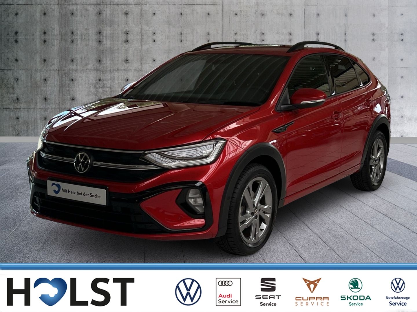 Volkswagen Taigo 2023 г. Красный, пробег 56443 км