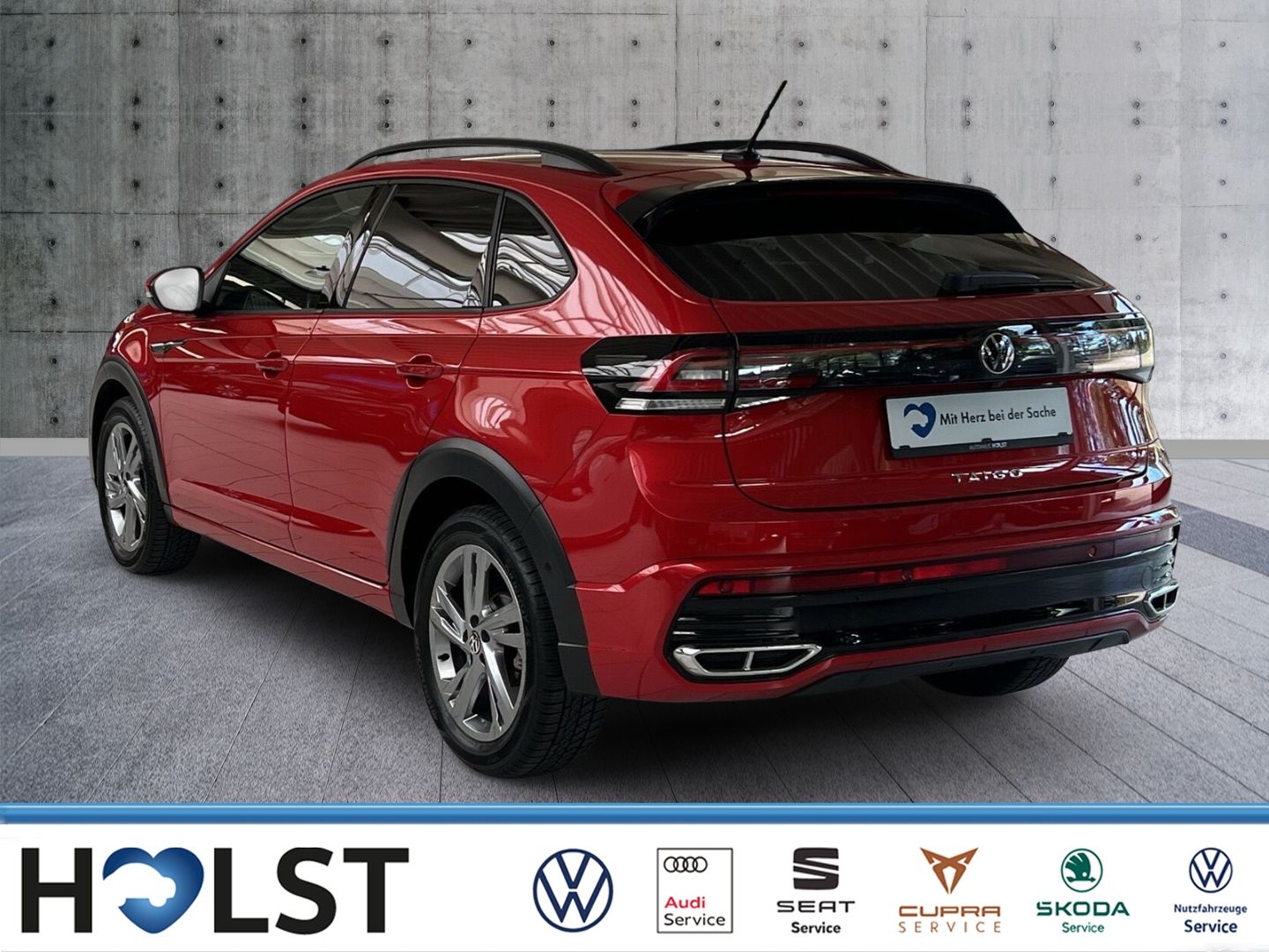 Volkswagen Taigo 2023 г. Красный, пробег 56443 км