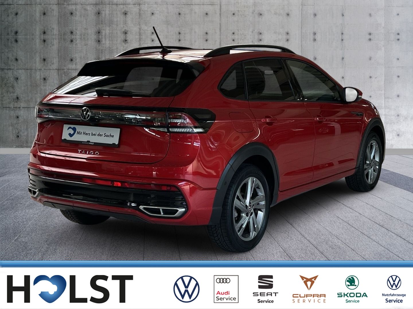 Volkswagen Taigo 2023 г. Красный, пробег 56443 км