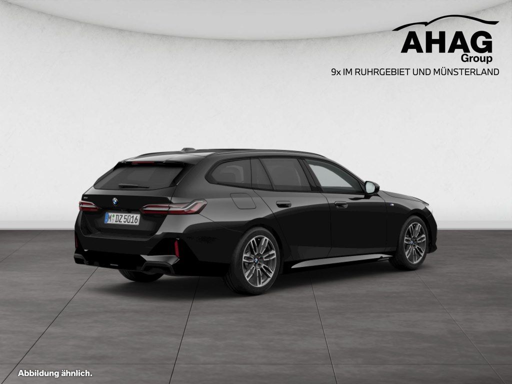 BMW 520 2025 г. Чёрный, пробег 28466 км