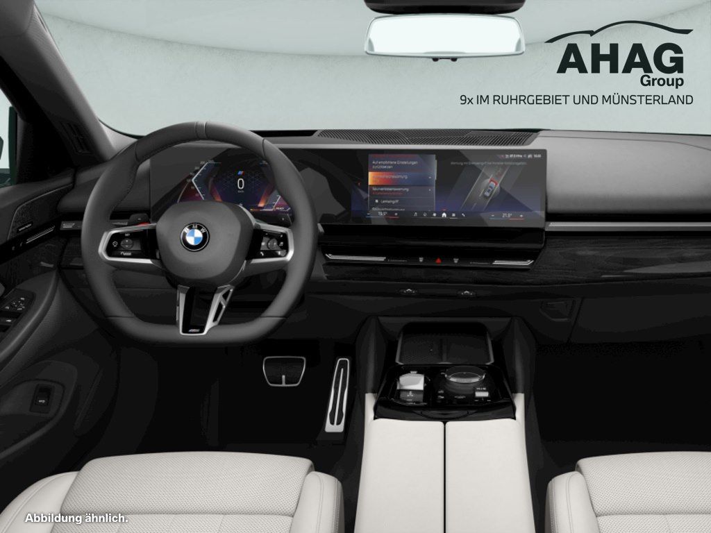 BMW 520 2025 г. Чёрный, пробег 28466 км