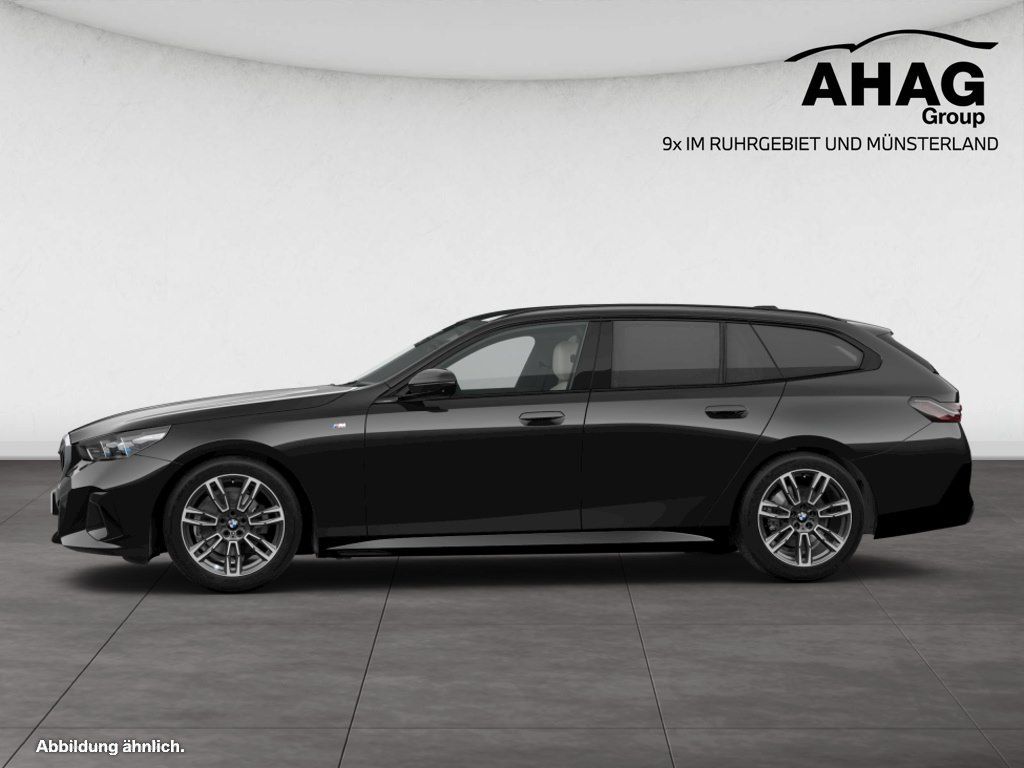 BMW 520 2025 г. Чёрный, пробег 28466 км