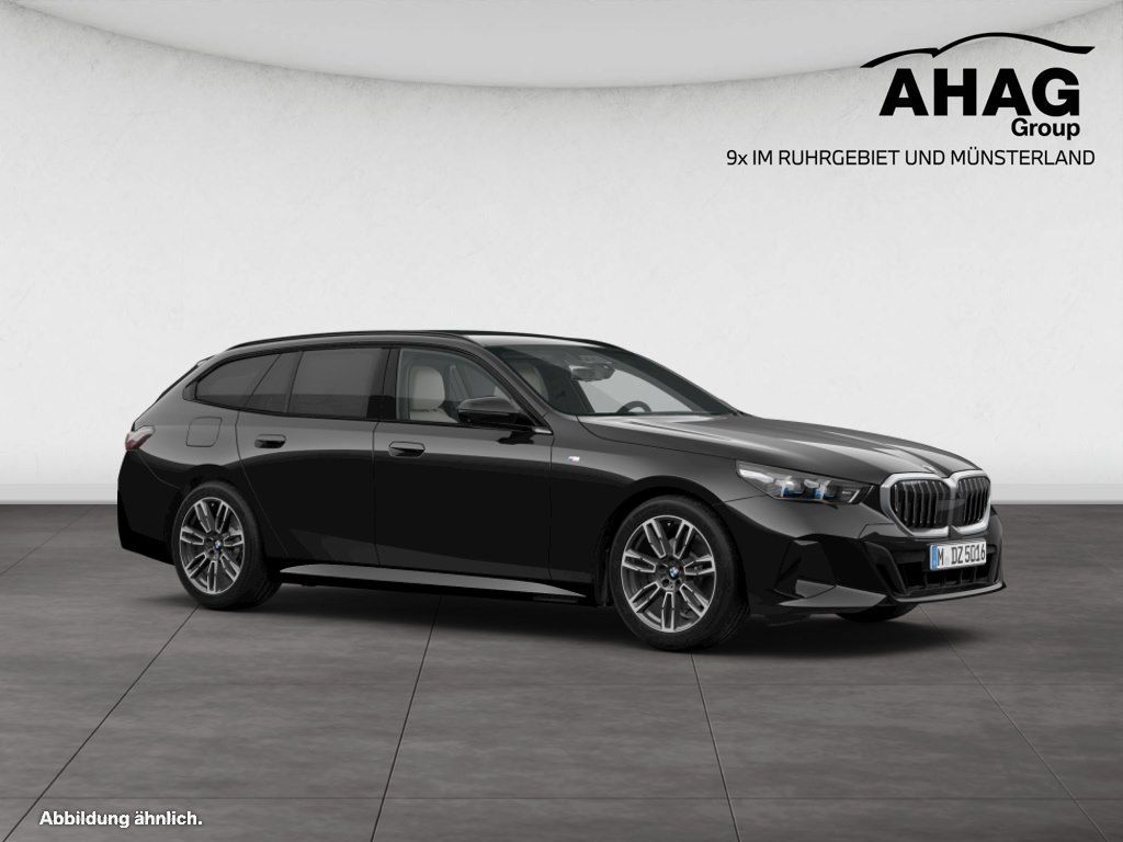 BMW 520 2025 г. Чёрный, пробег 28466 км