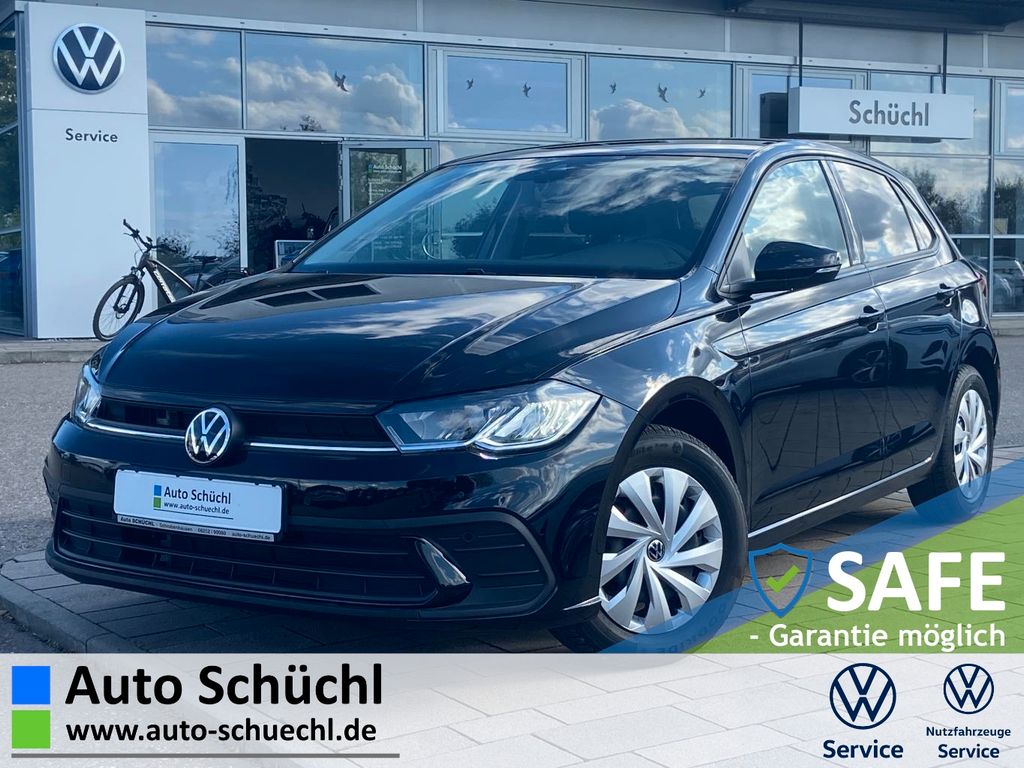 Volkswagen Polo 2023 г. Чёрный, пробег 45440 км