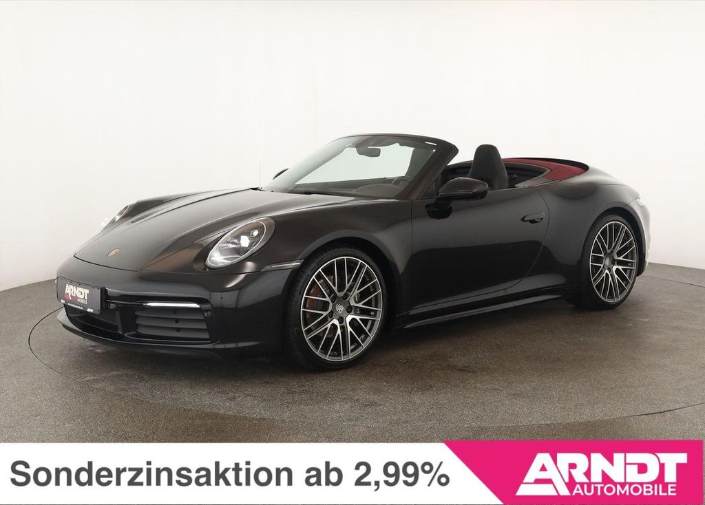 Porsche 992 2023 г. Чёрный, пробег 53300 км