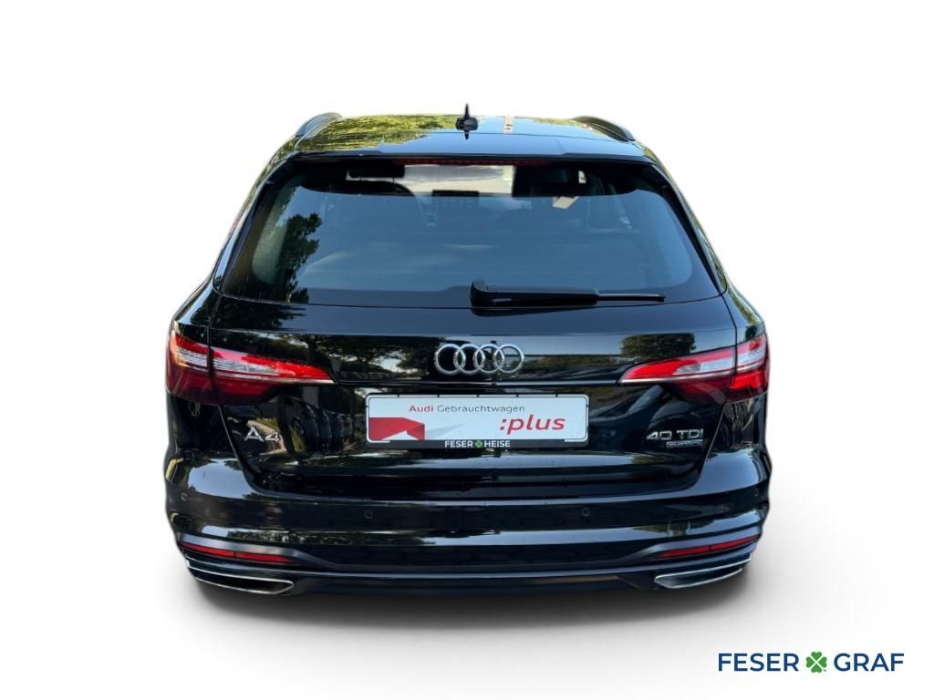 Audi A4 2023 г. Чёрный, пробег 54580 км