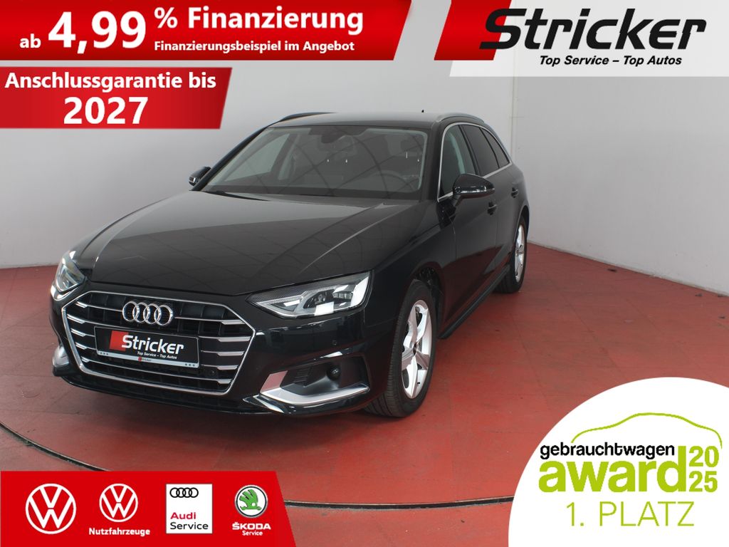 Audi A4 2022 г. Чёрный, пробег 29902 км