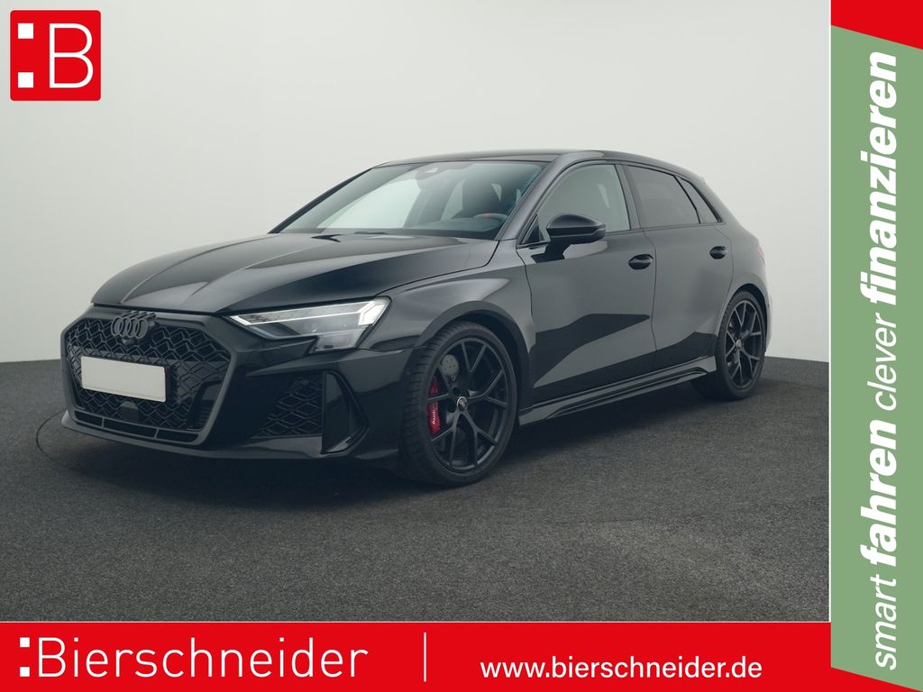 Audi RS3 2025 г. Чёрный, пробег 10950 км
