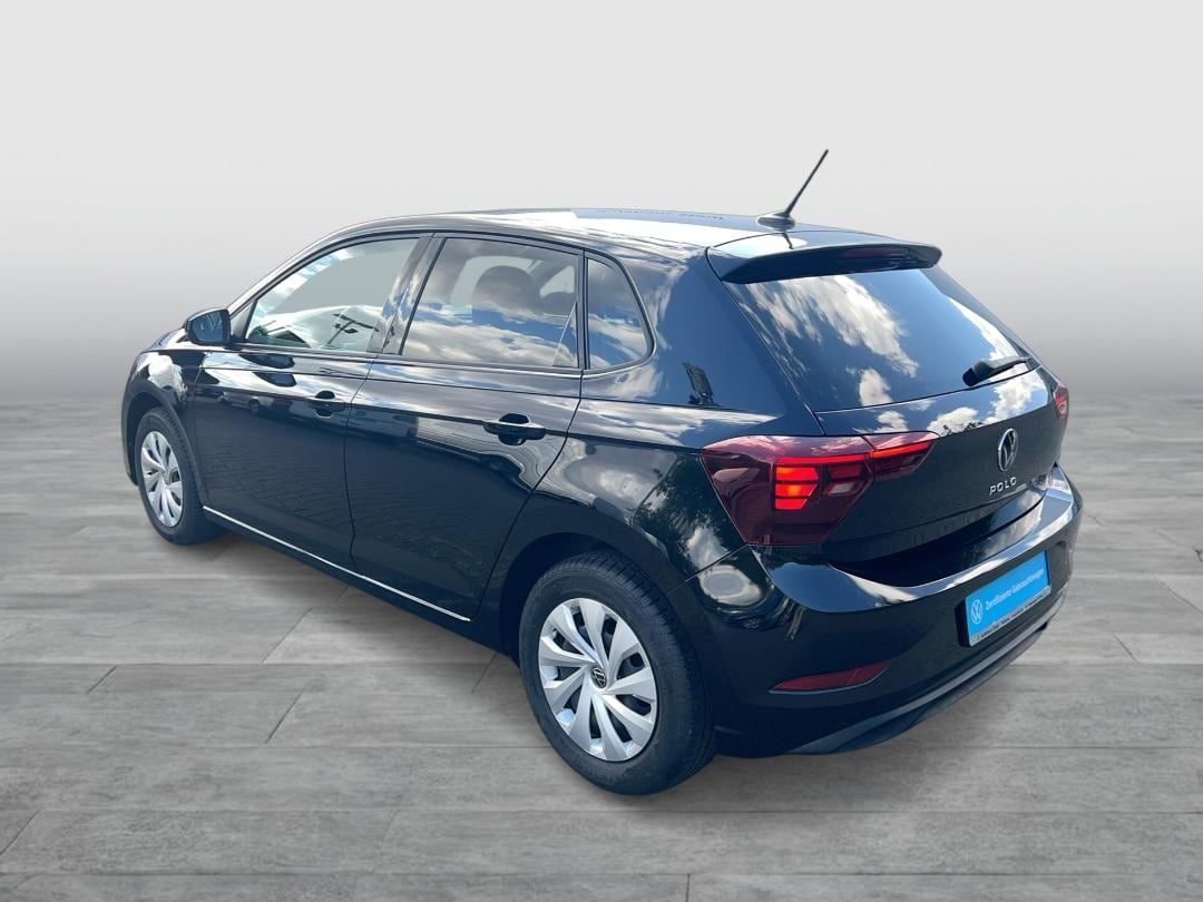 Volkswagen Polo 2023 г. Чёрный, пробег 45822 км