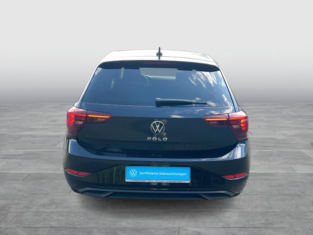 Volkswagen Polo 2023 г. Чёрный, пробег 45822 км