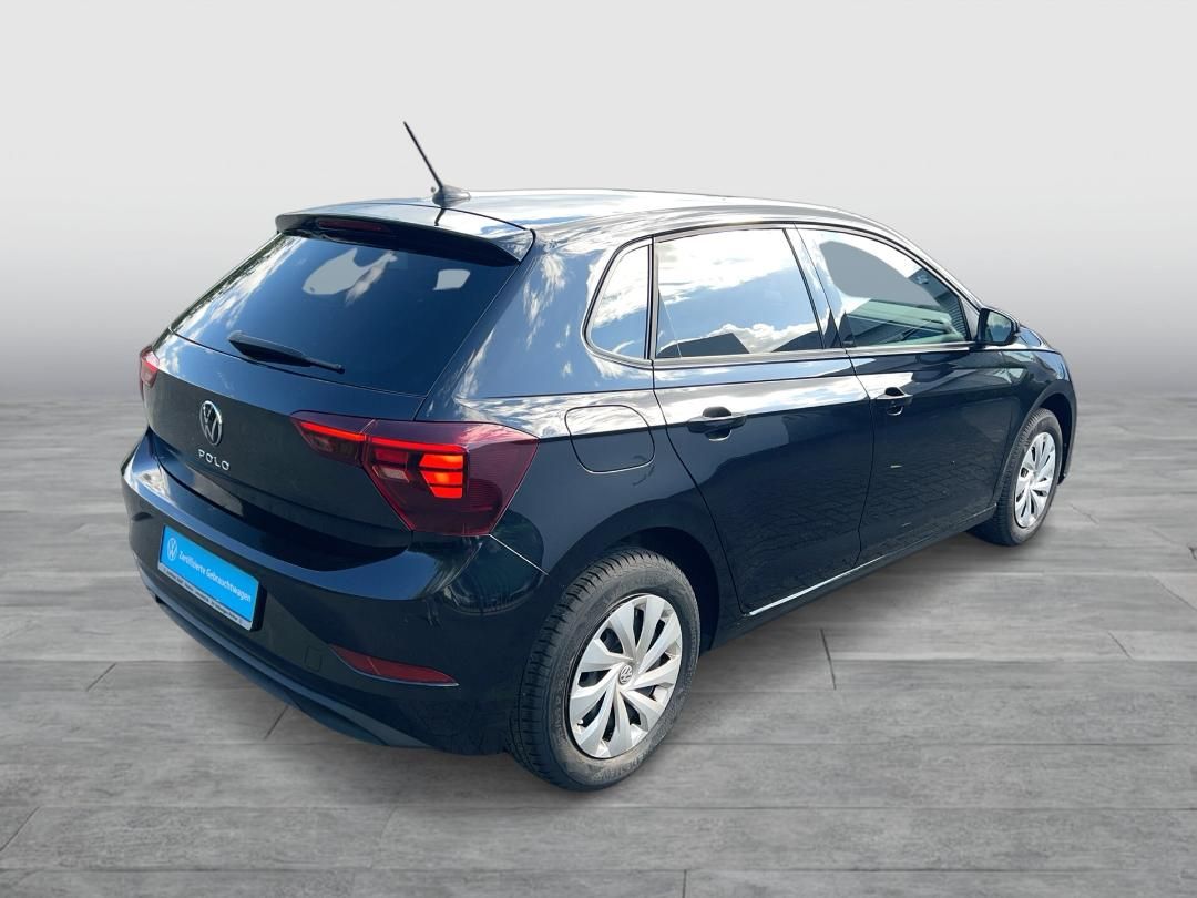 Volkswagen Polo 2023 г. Чёрный, пробег 45822 км
