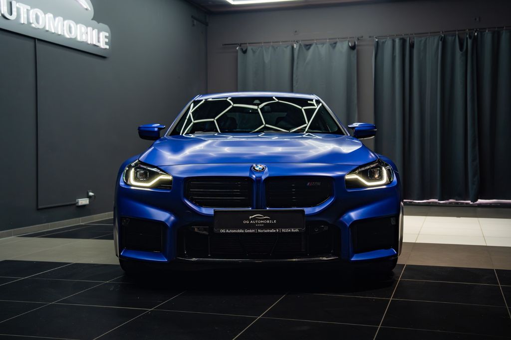 BMW M2 2025 г. Синий, пробег 20600 км