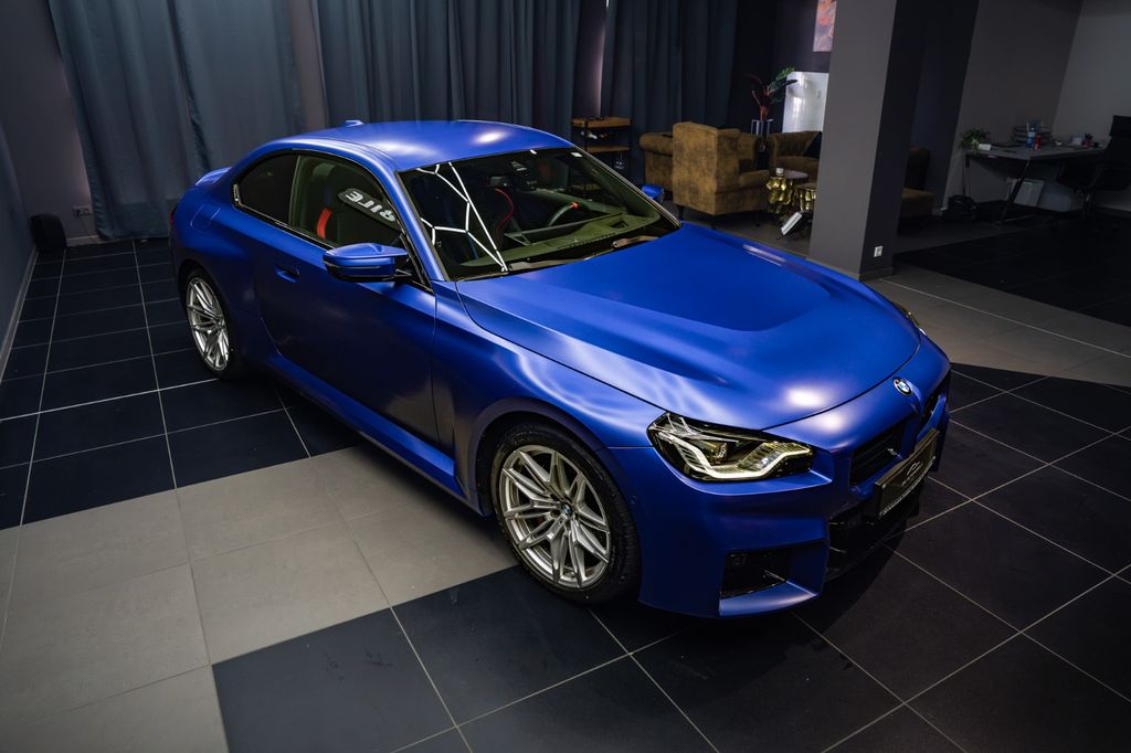 BMW M2 2025 г. Синий, пробег 20600 км
