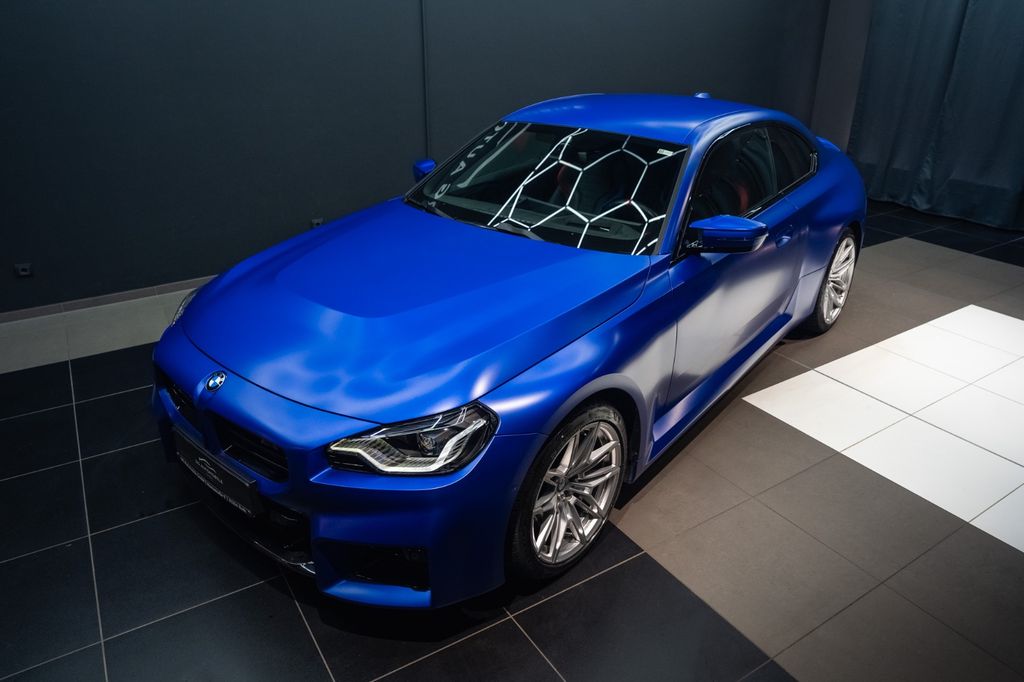 BMW M2 2025 г. Синий, пробег 20600 км