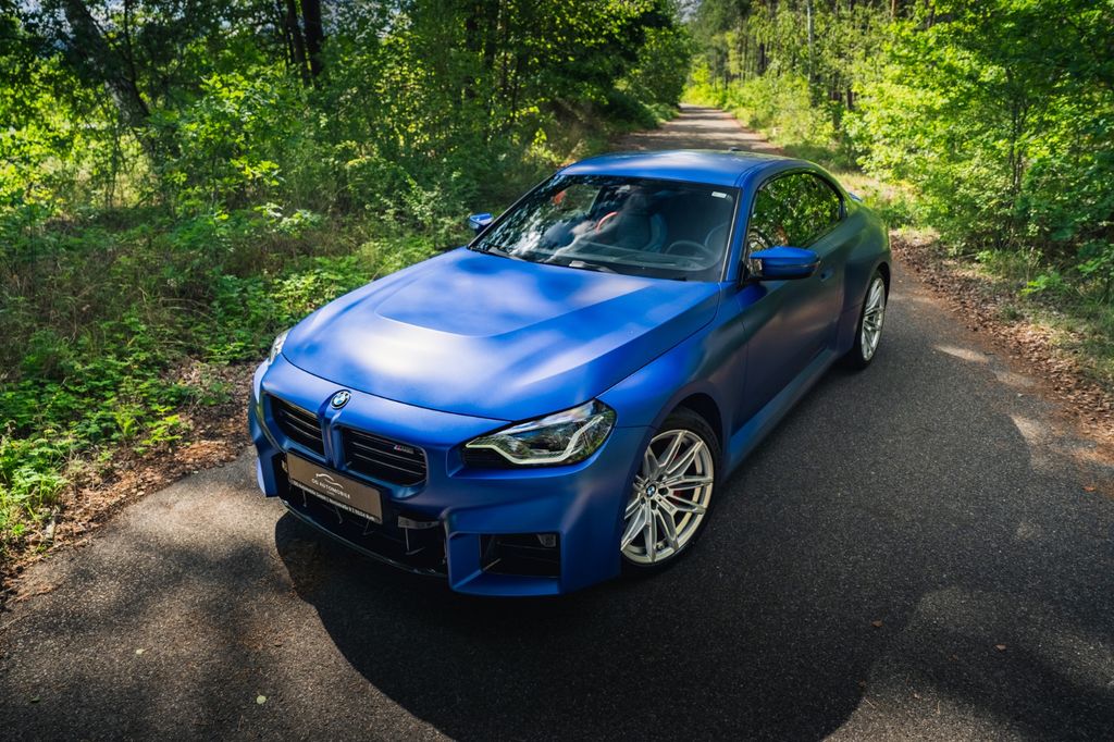BMW M2 2025 г. Синий, пробег 20600 км