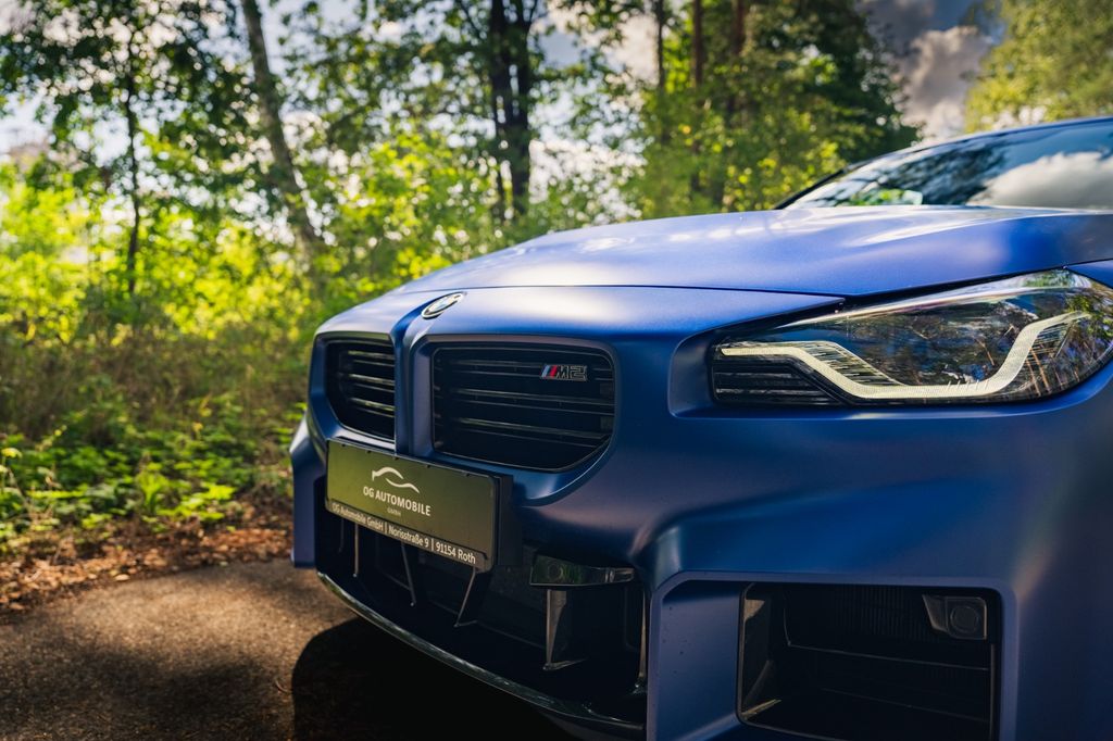 BMW M2 2025 г. Синий, пробег 20600 км