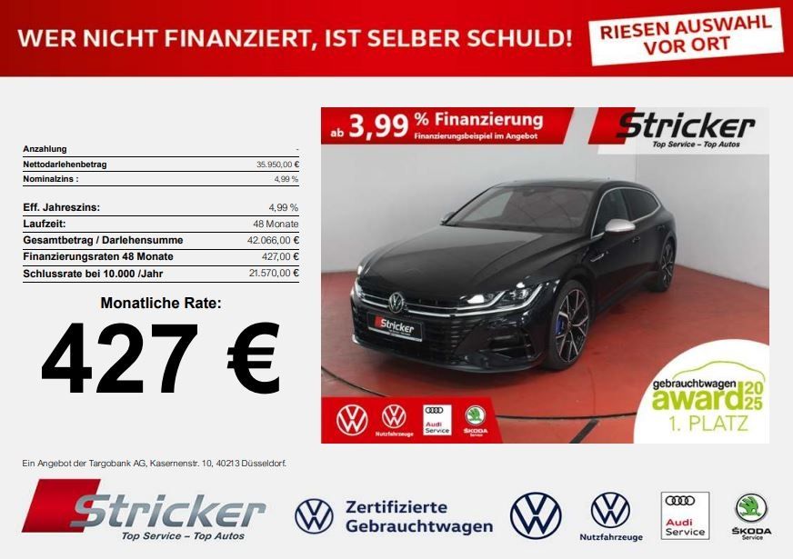 Volkswagen Arteon 2023 г. Чёрный, пробег 38875 км