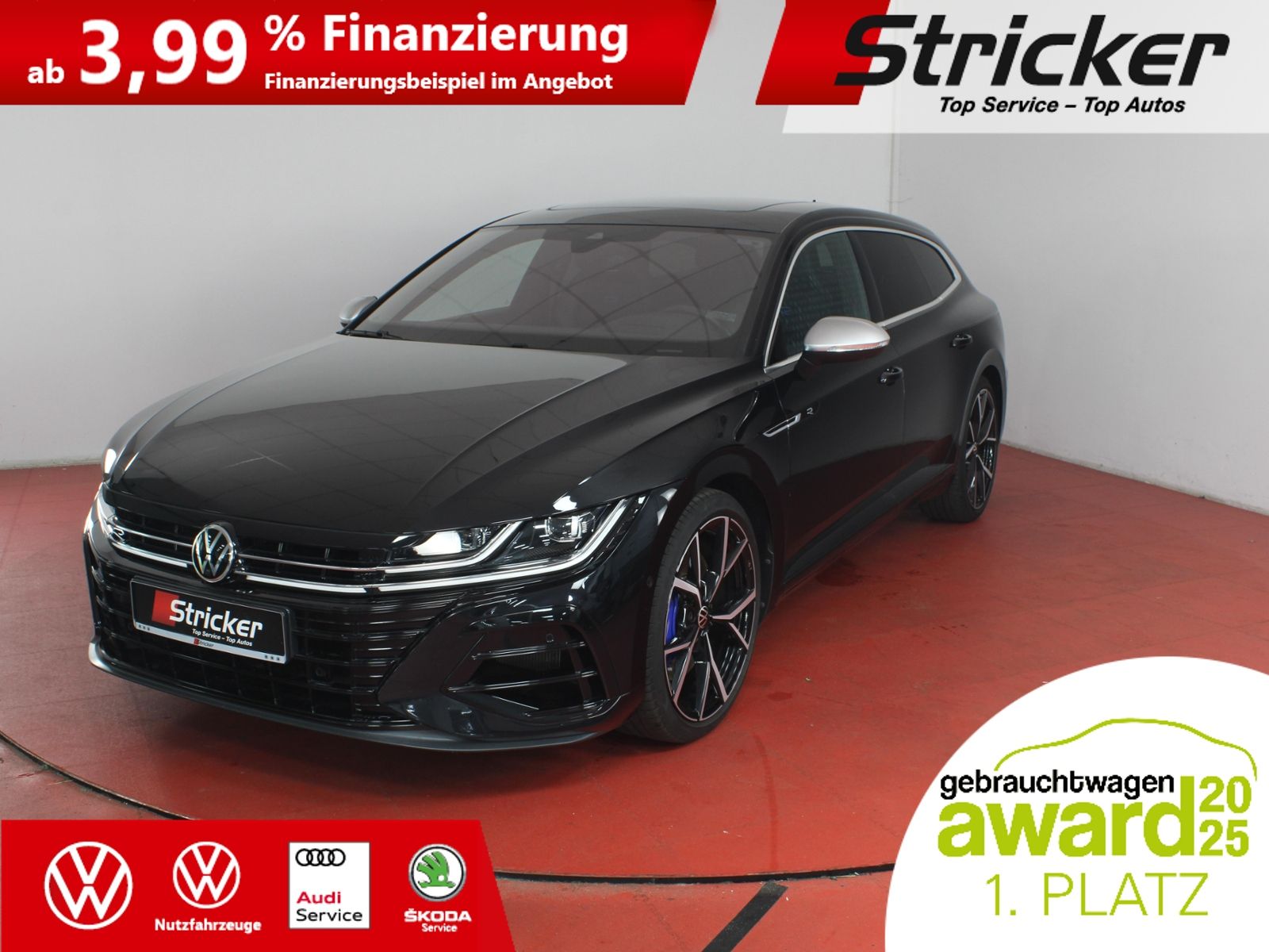 Volkswagen Arteon 2023 г. Чёрный, пробег 38875 км