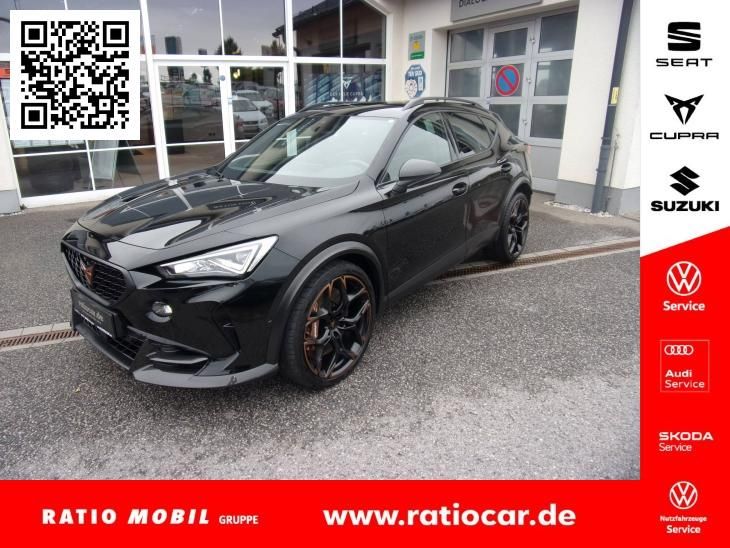 Cupra Formentor 2023 г. Чёрный, пробег 34178 км