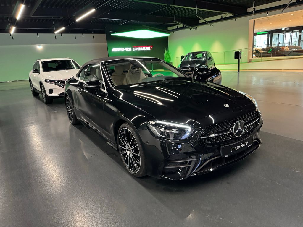 Mercedes-Benz E 200 2023 г. Чёрный, пробег 28000 км