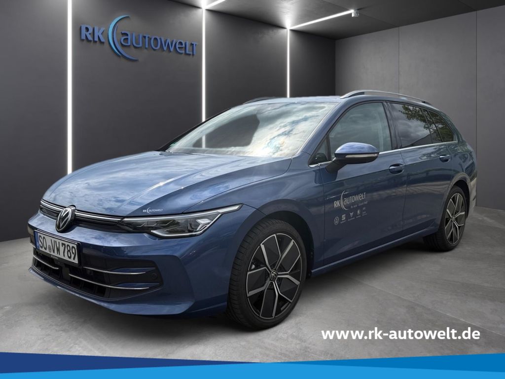 Volkswagen Golf 2024 г. Синий, пробег 25450 км