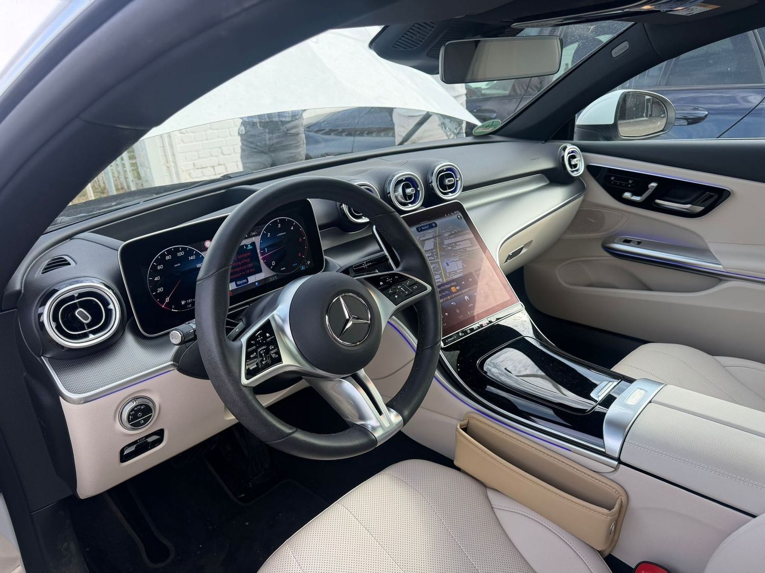 Mercedes-Benz CLE 220 2023 г. Белый, пробег 44126 км