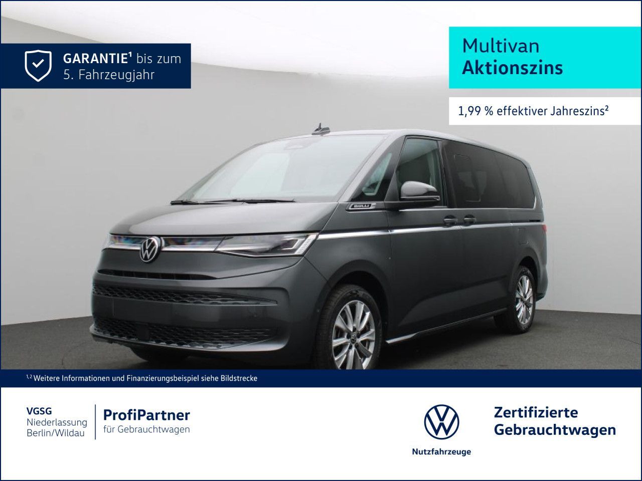 Volkswagen T7 MULTIVAN 2025 г. Серый, пробег 13027 км