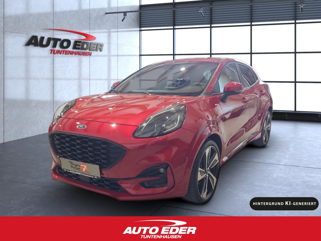 Ford Puma 2022 г. Красный, пробег 27450 км
