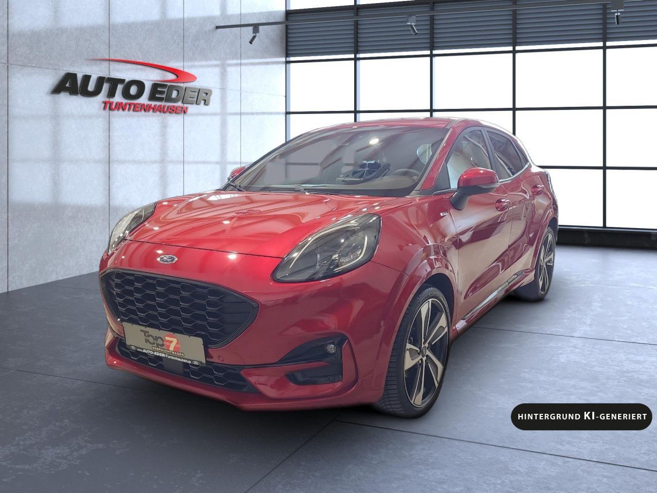 Ford Puma 2022 г. Красный, пробег 27450 км
