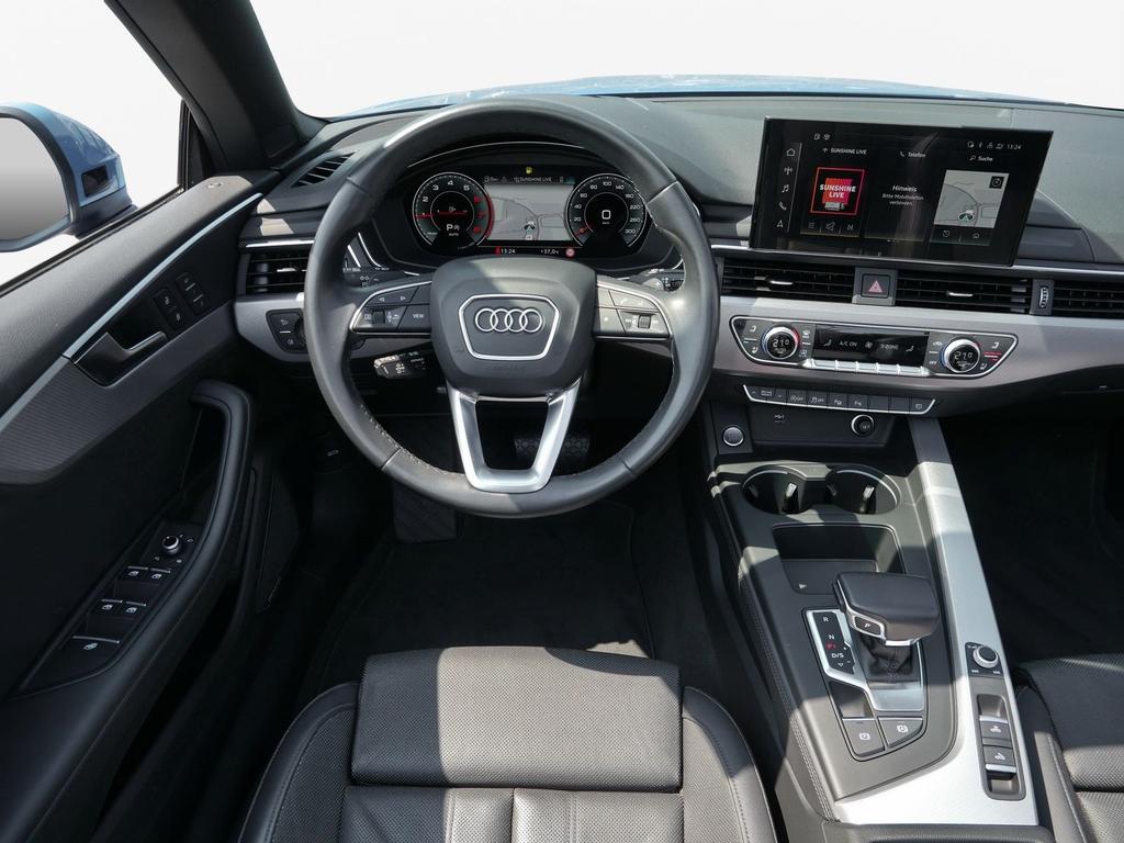 Audi A5 2022 г. Синий, пробег 24870 км