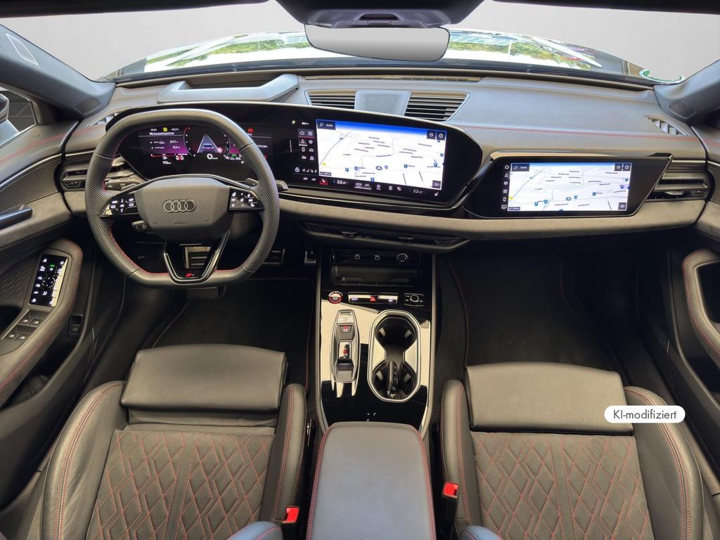 Audi A6 2025 г. Чёрный, пробег 19900 км