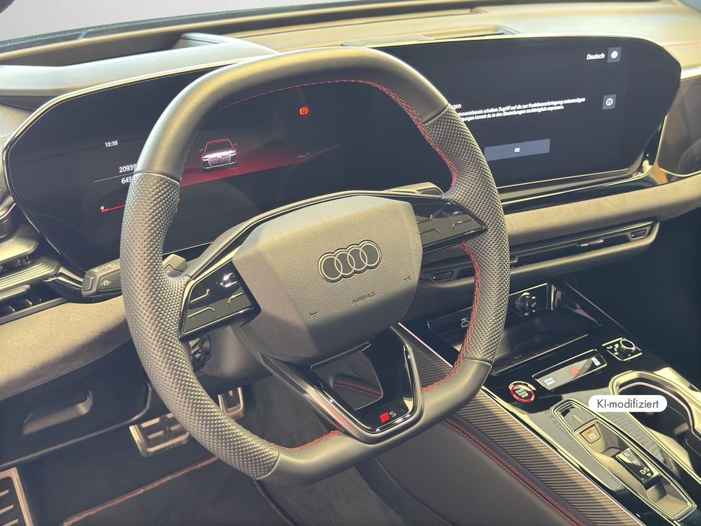 Audi A6 2025 г. Чёрный, пробег 19900 км