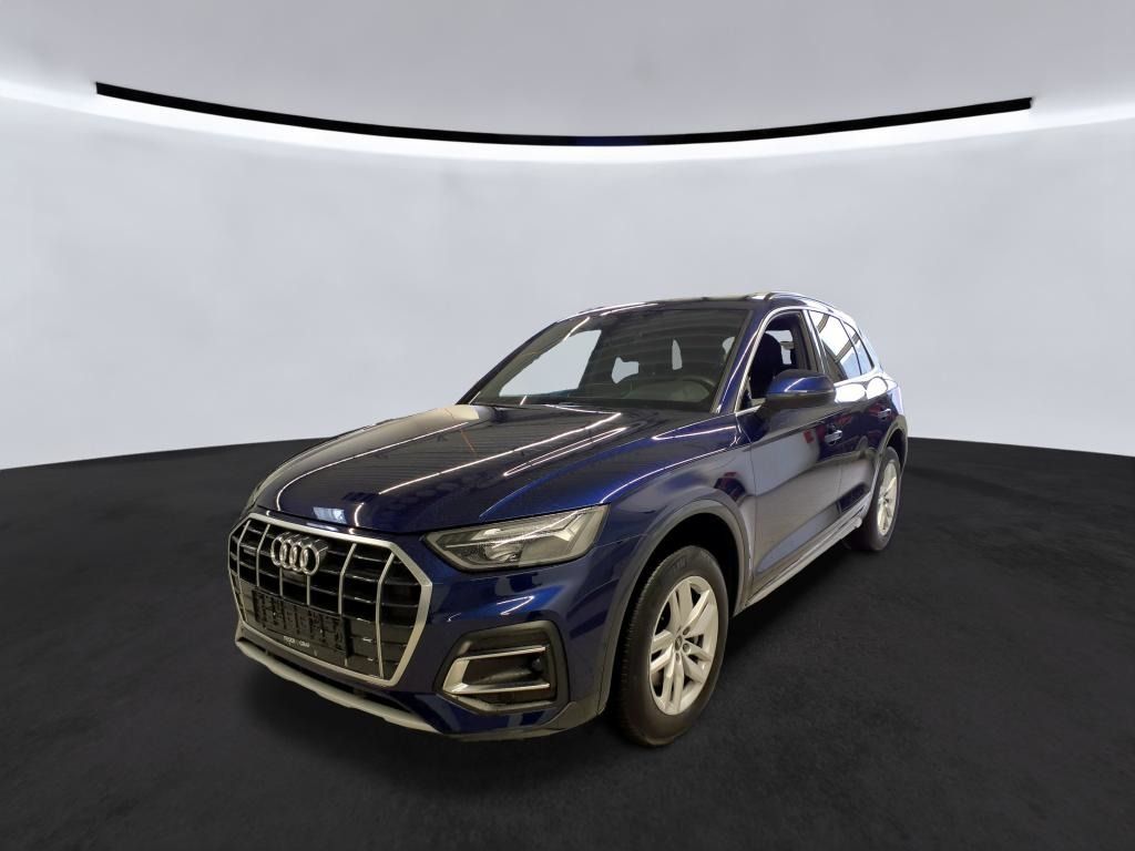 Audi Q5 2022 г. Синий, пробег 59130 км