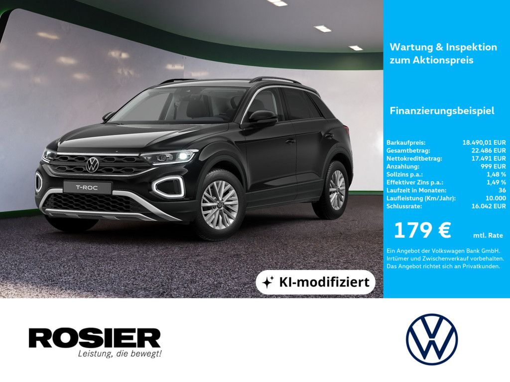 Volkswagen T-Roc 2024 г. Чёрный, пробег 43329 км