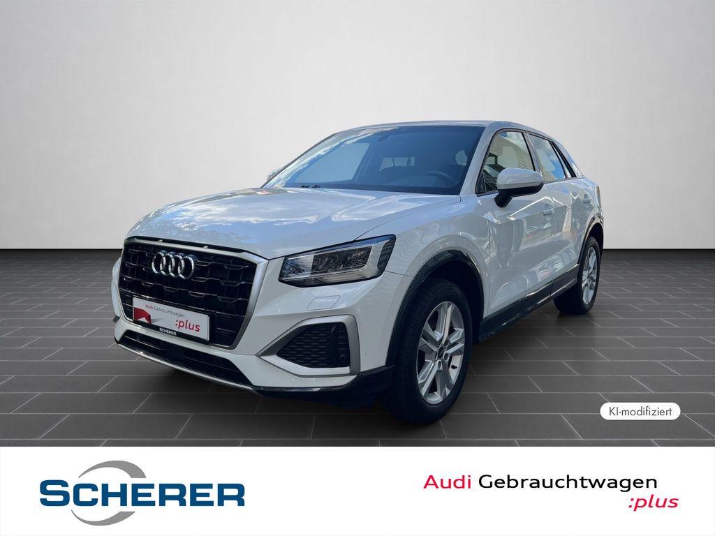 Audi Q2 2023 г. Белый, пробег 47500 км
