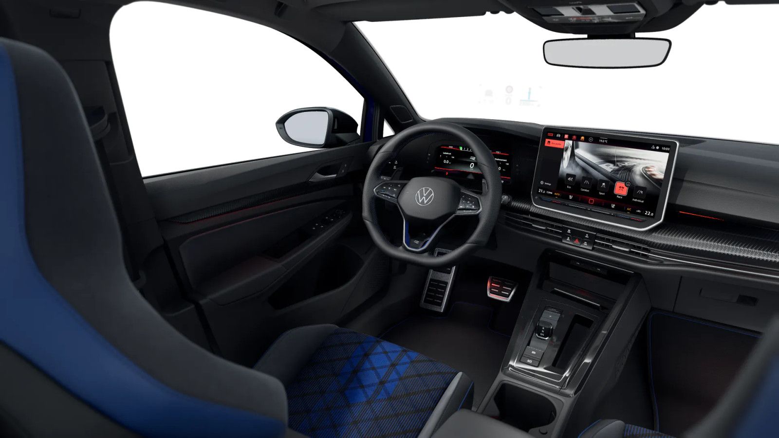 Volkswagen Golf 2025 г. Синий, пробег 8310 км