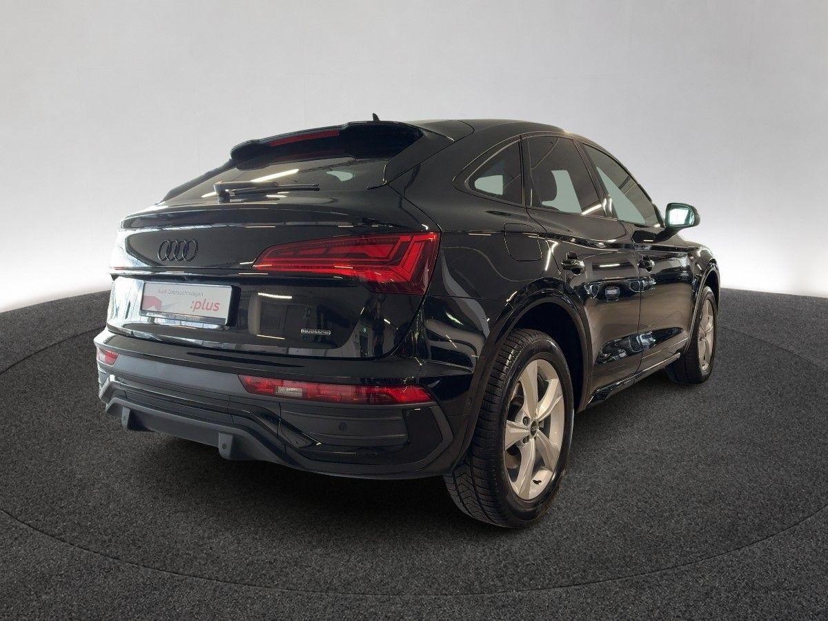 Audi Q5 2025 г. Чёрный, пробег 23480 км