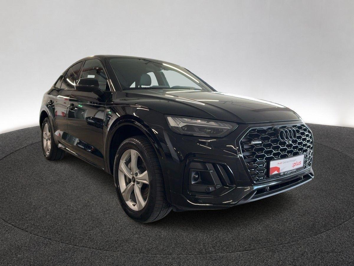 Audi Q5 2025 г. Чёрный, пробег 23480 км