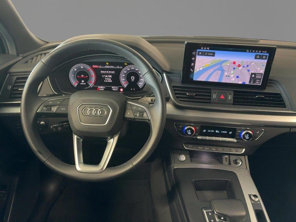 Audi Q5 2025 г. Чёрный, пробег 23480 км